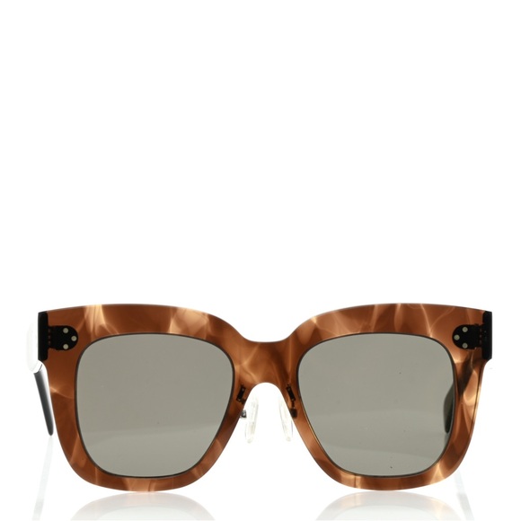 Céline Kim Sunglasses in Havana Brown - Picture 3 of 9